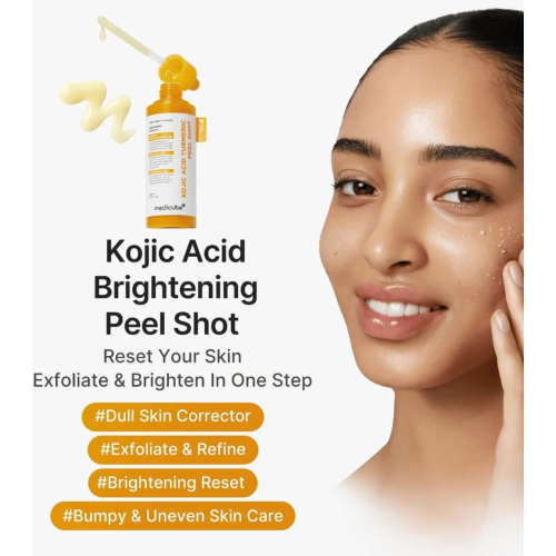Medicube - *Kojic Acid* - Peeling facial iluminador Kojic Acid Turmeric Peel Shot