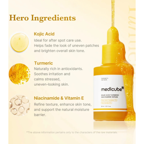 Medicube - *Kojic Acid* - Sérum facial con niacinamida