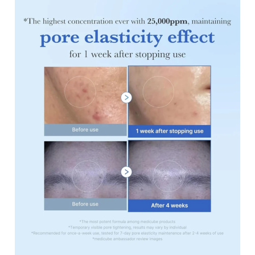 Medicube - *One Day* - Ampolla facial Exosome Shot Pore 25000
