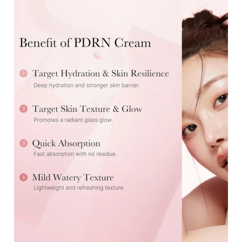Medicube - *PDRN Pink* - Crema facial hidratante Hyaluronic Moisturizing