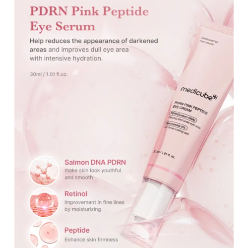 Medicube - *PDRN Pink* - Crema para el contorno de ojos