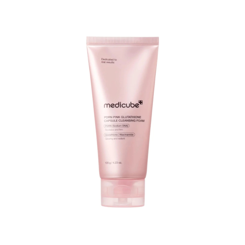 Medicube - *PDRN Pink* - Limpiador facial Glutathione Capsule Foam