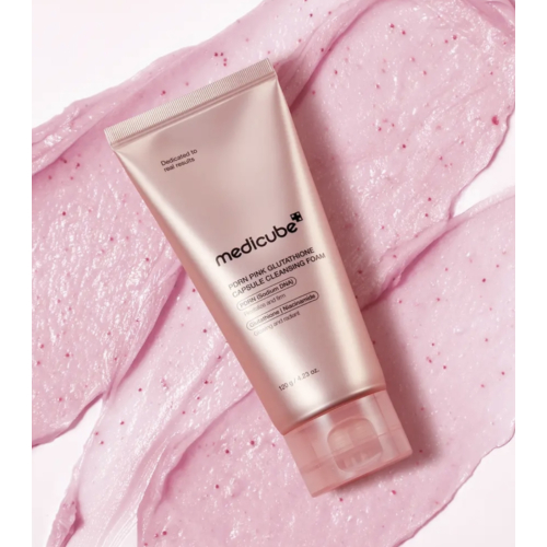 Medicube - *PDRN Pink* - Limpiador facial Glutathione Capsule Foam