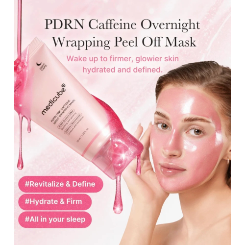 Medicube - *PDRN Pink* - Mascarilla facial Caffeine Night Wrapping