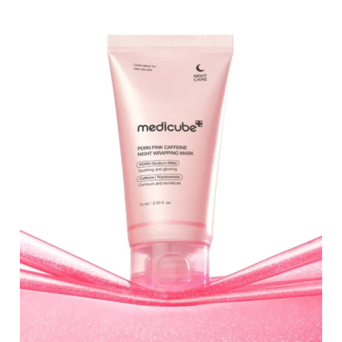 Medicube - *PDRN Pink* - Mascarilla facial Caffeine Night Wrapping