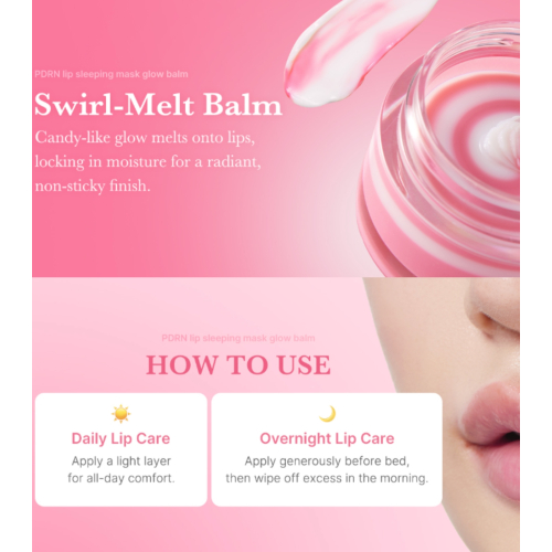 Medicube - *PDRN Pink* - Mascarilla labial Sleeping Mask