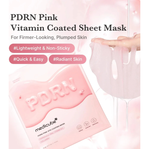 Medicube - *PDRN Pink* - Mascarilla PDRN Pink Vita Coating