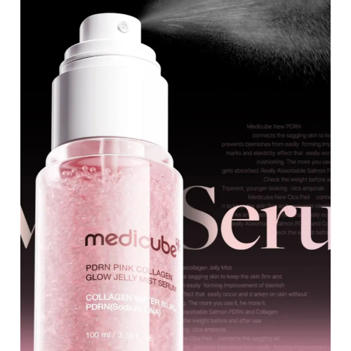 Medicube - *PDRN Pink* - Sérum bruma facial Collagen Glow Jelly Mist
