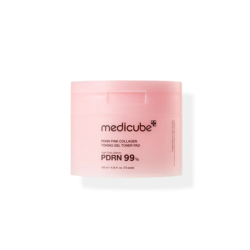Medicube - *PDRN Pink* - Tónico en gel formato pads - 70pads