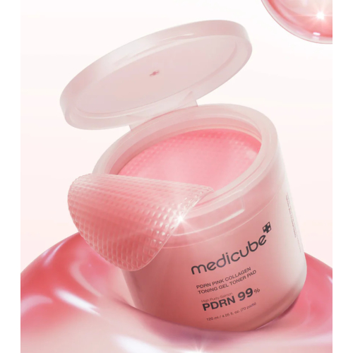 Medicube - *PDRN Pink* - Tónico en gel formato pads - 70pads