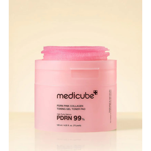 Medicube - *PDRN Pink* - Tónico en gel formato pads - 70pads