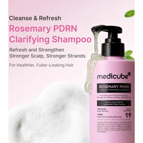 Medicube - *Rosemary PDRN* - Champú de romero fortalecedor