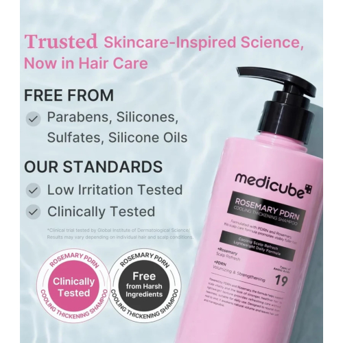 Medicube - *Rosemary PDRN* - Champú de romero fortalecedor