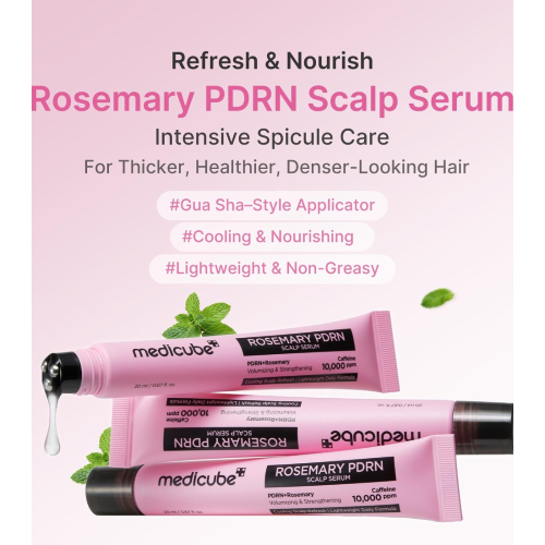 Medicube - Sérum para el cuero cabelludo Rosemary PDRN