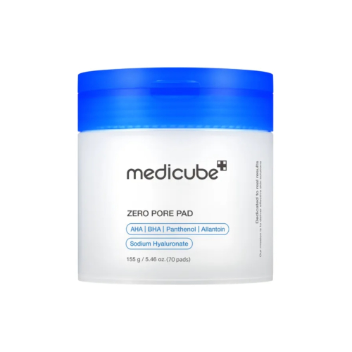 Medicube - *Zero Pore* - Almohadillas exfoliantes con AHA+BHA Pad - 70pcs