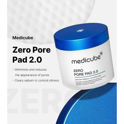 Medicube - *Zero Pore* - Almohadillas exfoliantes con AHA+BHA Pad - 70pcs