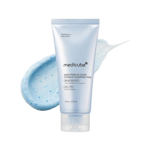 Medicube - *Zero Pore* - Limpiador facial exfoliante en espuma Clear Capsule