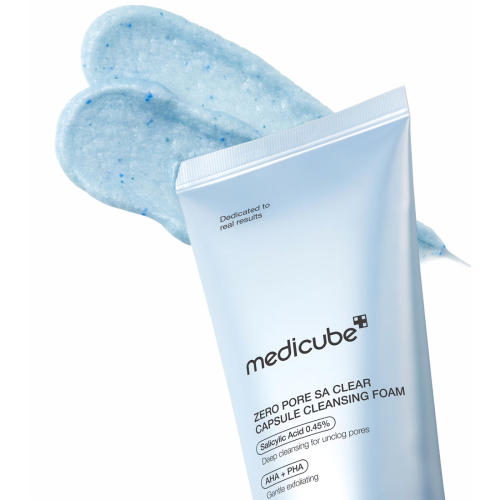 Medicube - *Zero Pore* - Limpiador facial exfoliante en espuma Clear Capsule