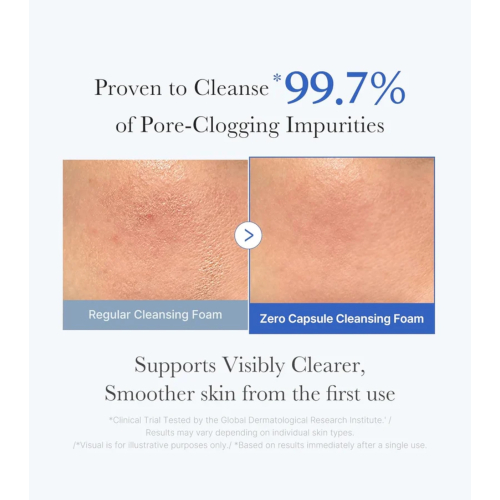 Medicube - *Zero Pore* - Limpiador facial exfoliante en espuma Clear Capsule