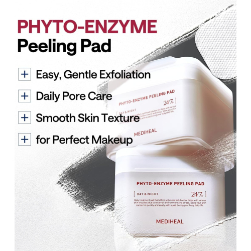 Mediheal - Tónico facial en pads Phyto Enzyme Peeling Pad - 90 pads