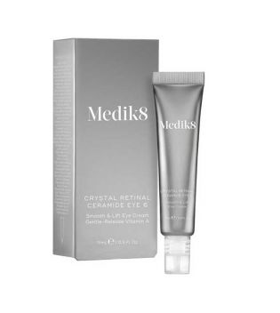 Medik8 - *Crystal Retinal* - Crema antiedad para contorno de ojos con Retinal y Vitamina A Ceramide Eye 6