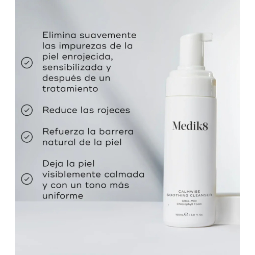 Medik8 - *Calmwise* - Espuma limpiadora de Clorofila Calmwise Soothing Cleanser