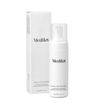 Medik8 - Limpiador purificante y nutritivo Micellar Mousse