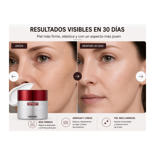 MEDIPEEL - Crema reafirmante con péptidos Peptide 9 Volume & Tension
