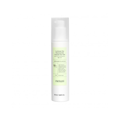 Meisani - Protector solar facial en gel Luminosi-tea Niacinamide Spf50