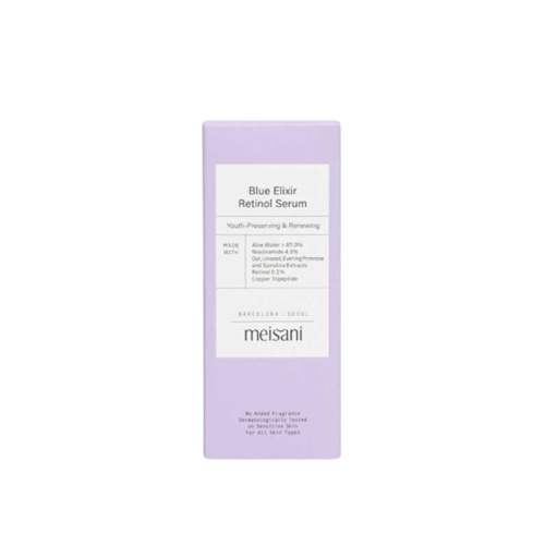 Meisani - Sérum antiedad y renovador Retinol Blue Elixir