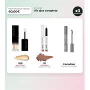 Mesauda - Pack ojos Galactic Shadow 109: Milky Way + Drawmatic Shadow 111: Bronzed + Máscara Femuline