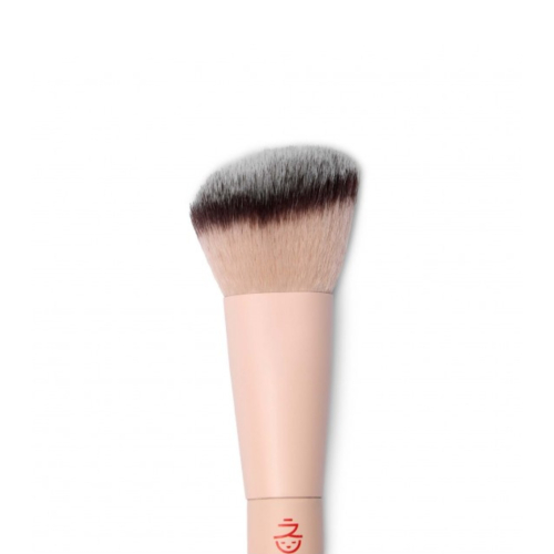 Miin Cosmetics - Brocha angulada para rostro Blush & Bronzer