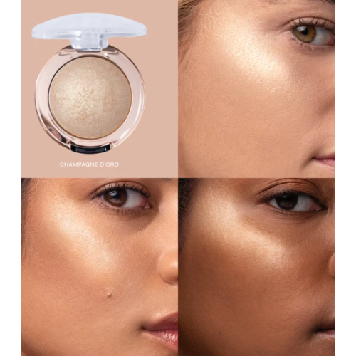 Milani - Iluminador en polvo Baked - 02: Champagne D'Oro