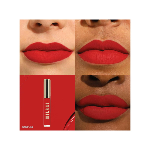 Milani - Labial líquido mate Stay Put Longwear Liquid Lip - 210: Red Flag