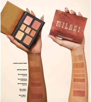 Milani - Paleta de rostro y ojos All-Inclusive - Medium to Deep