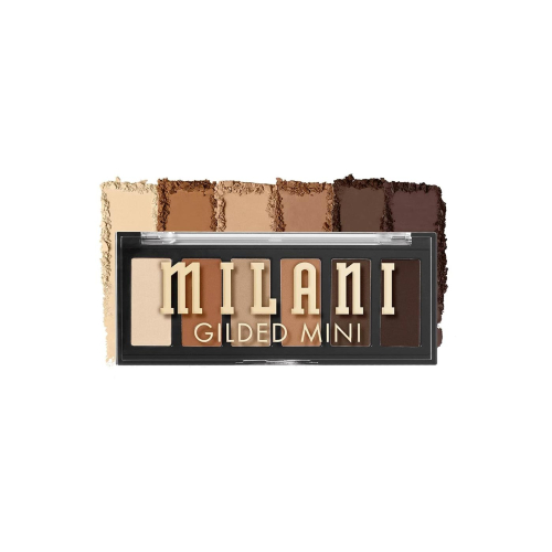 Milani - Paleta de sombras de ojos Gilded Mini - 110: Whiskey Business