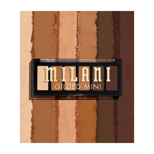 Milani - Paleta de sombras de ojos Gilded Mini - 110: Whiskey Business