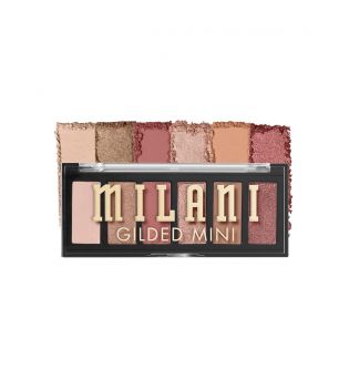 Milani - Paleta de sombras de ojos Gilded Mini - 120: It's All Rose
