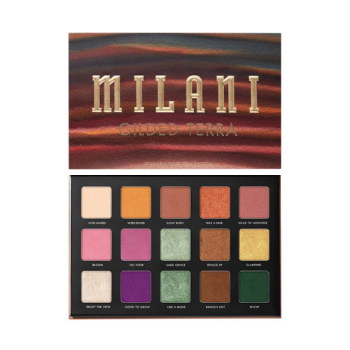 Milani - Paleta de sombras de ojos Gilded Terra