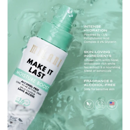Milani - Spray fijador del maquillaje - 110: Make it Last Moisture Boost