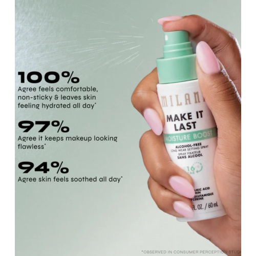 Milani - Spray fijador del maquillaje - 110: Make it Last Moisture Boost