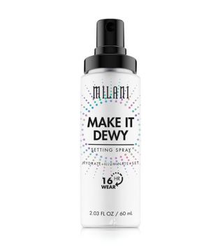 Milani - Spray fijador del maquillaje Make It Dewy