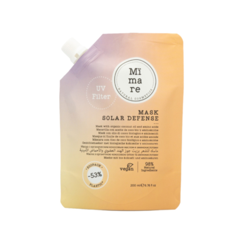Mimare - *Solar Defense* - Mascarilla protección UV y reparación intensiva