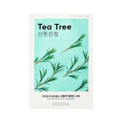 Missha - Mascarilla Airy Fit Sheet Mask - Arbol del Té