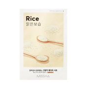 Missha - Mascarilla Airy Fit Sheet Mask - Arroz