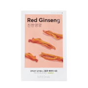 Missha - Mascarilla Airy Fit Sheet Mask - Ginseng Rojo