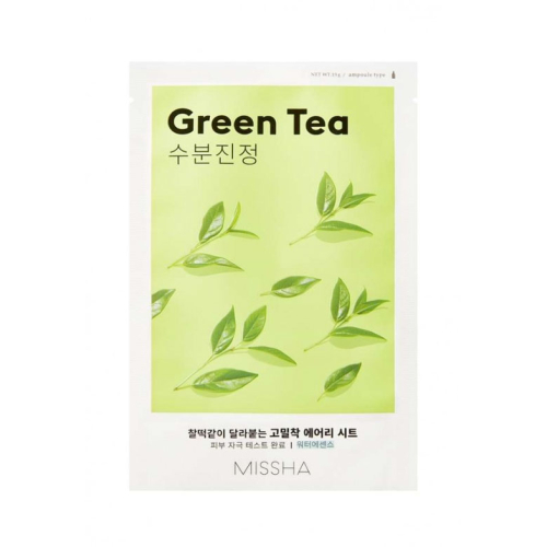 Missha - Mascarilla Airy Fit Sheet Mask - Té Verde