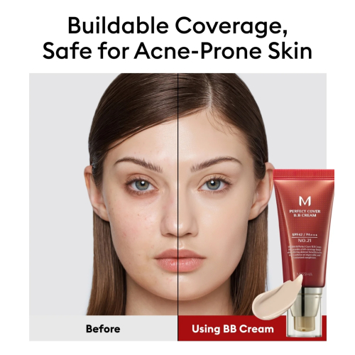 Missha -  Perfect Cover BB Cream SPF 42 (50ml) - 21