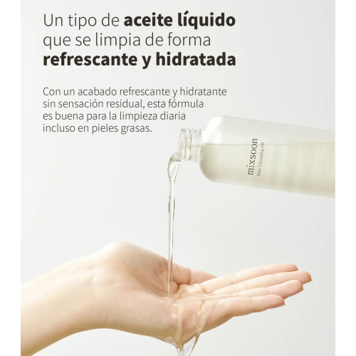 Mixsoon - Aceite limpiador facial Bean
