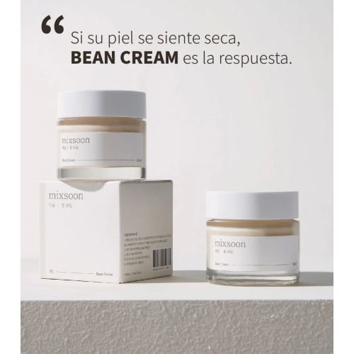 Mixsoon - Crema facial hidratante Bean cream